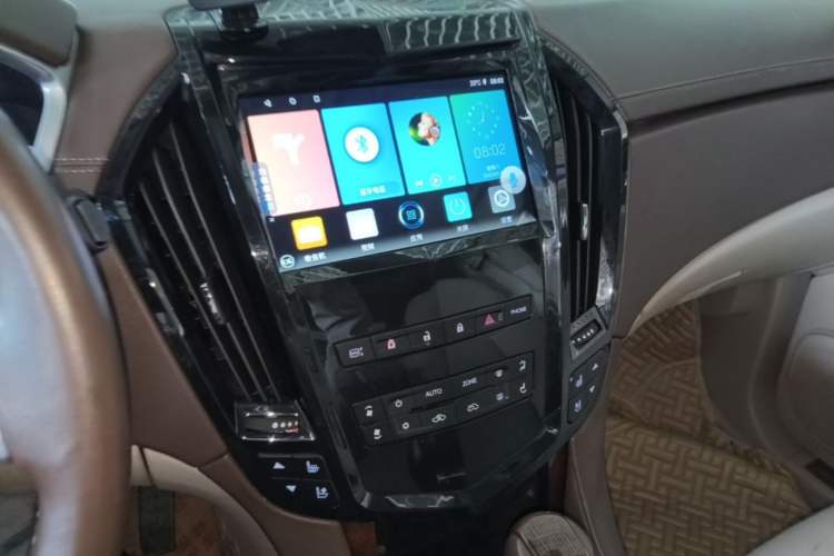 Used Cadillac SRX 2011 3.0L Luxury Model Audio And AC Panel
