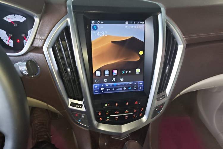Used Cadillac SRX 2011 3.0L Flagship Edition Audio And AC Panel