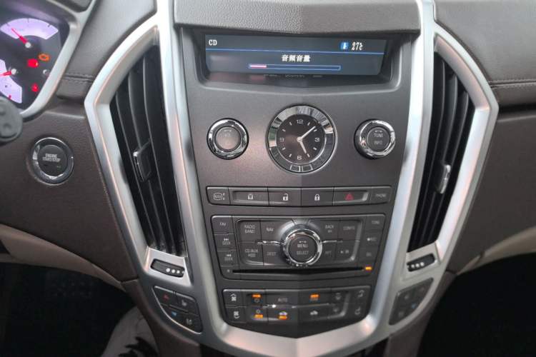 Used Cadillac SRX 2011 3.0L Flagship Edition Audio And AC Panel