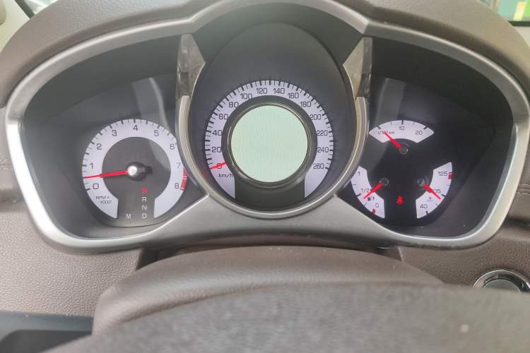 Used Cadillac SRX 2011 3.0L Flagship Edition Odometer Close Up