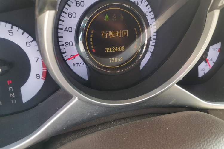 Used Cadillac SRX 2011 3.0L Flagship Edition Odometer Close Up