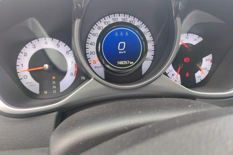 Used Cadillac SRX 2011 3.0L Flagship Edition Odometer Close Up