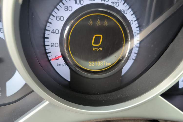 Used Cadillac SRX 2011 3.0L Flagship Edition Odometer Close Up