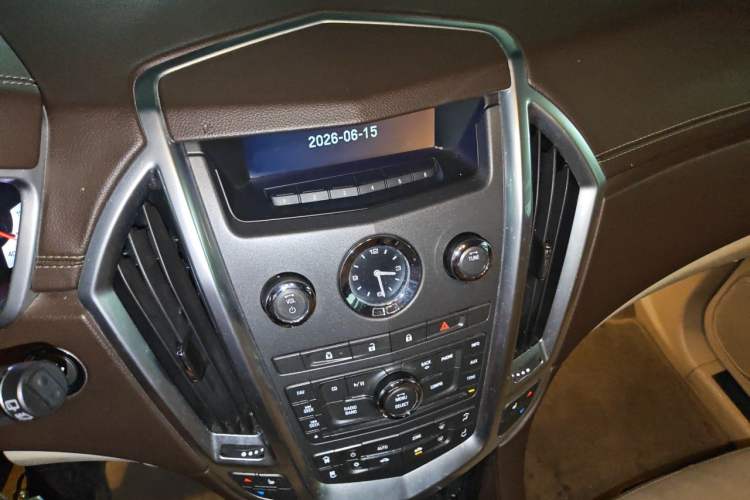 Used Cadillac SRX 2011 3.0L Luxury Model Audio And AC Panel