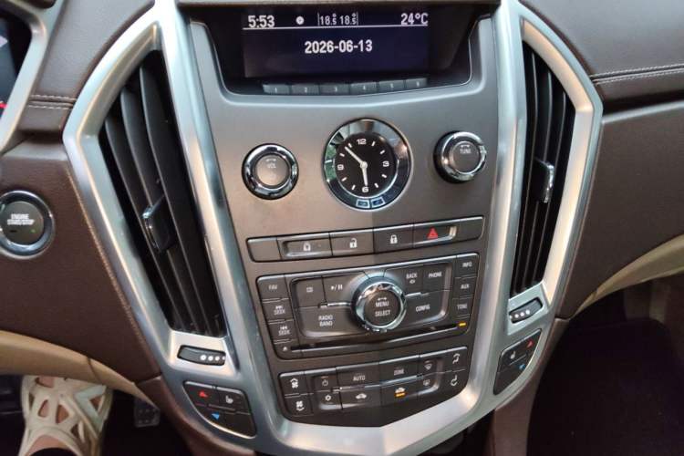 Used Cadillac SRX 2011 3.0L Flagship Edition Audio And AC Panel