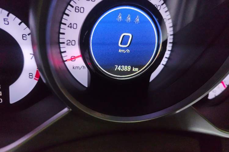 Used Cadillac SRX 2011 3.0L Flagship Edition Odometer Close Up