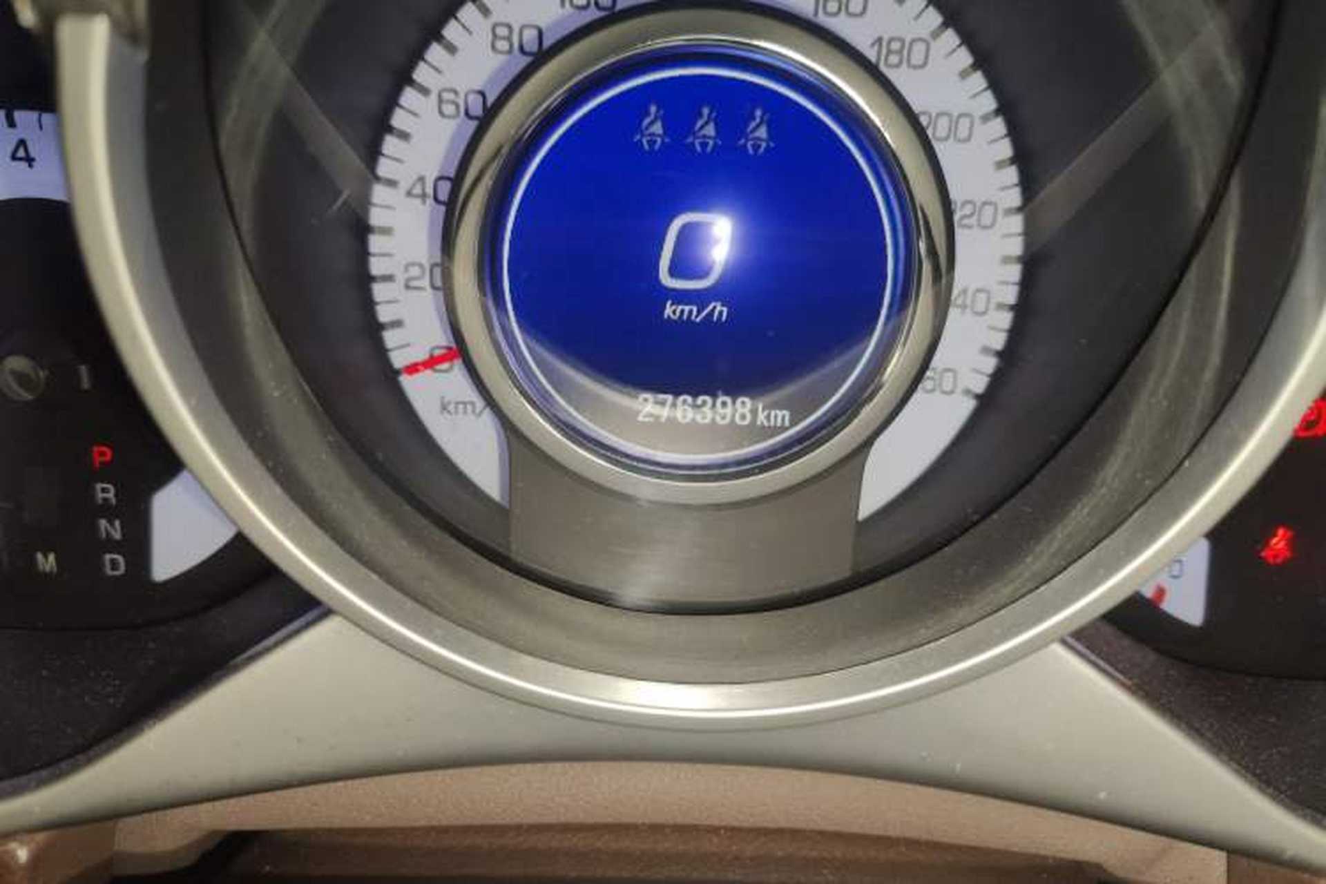 Used Cadillac SRX 2011 3.0L Flagship Edition Odometer Close Up
