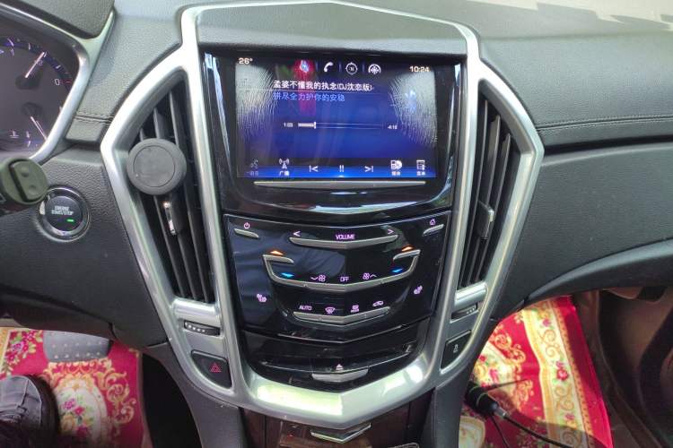 Used Cadillac SRX 2012 3.0L Elite Edition Audio And AC Panel