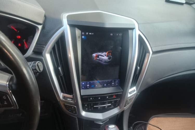 Used Cadillac SRX 2012 3.0L Comfort Model Audio And AC Panel