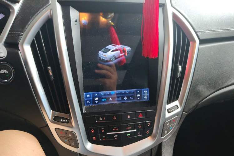 Used Cadillac SRX 2012 3.0L Comfort Model Audio And AC Panel