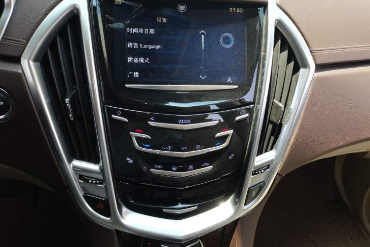 Used Cadillac SRX 2012 3.0L Leading Model Audio And AC Panel