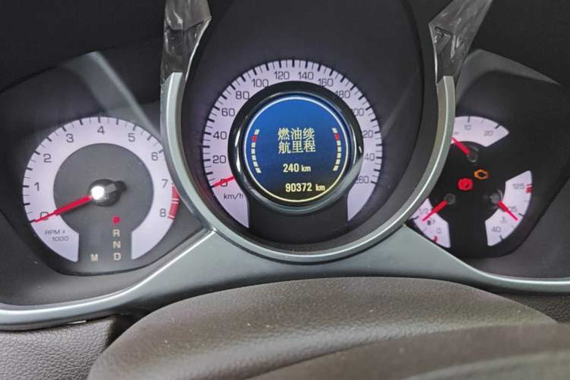 Used Cadillac SRX 2012 3.0L Leading Model Odometer Close Up