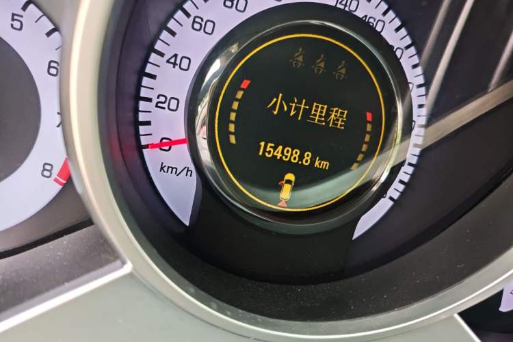 Used Cadillac SRX 2012 3.0L Comfort Model Odometer Close Up