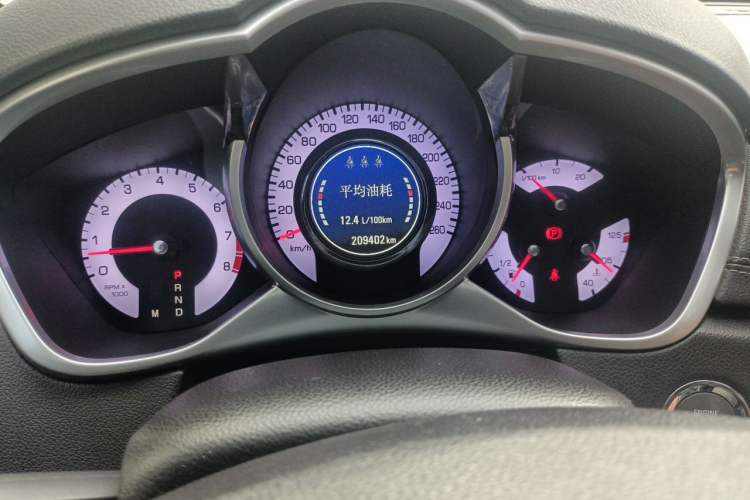 Used Cadillac SRX 2012 3.0L Elite Edition Odometer Close Up