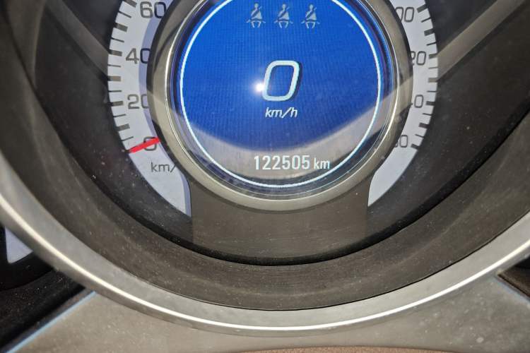 Used Cadillac SRX 2012 3.0L Leading Model Odometer Close Up