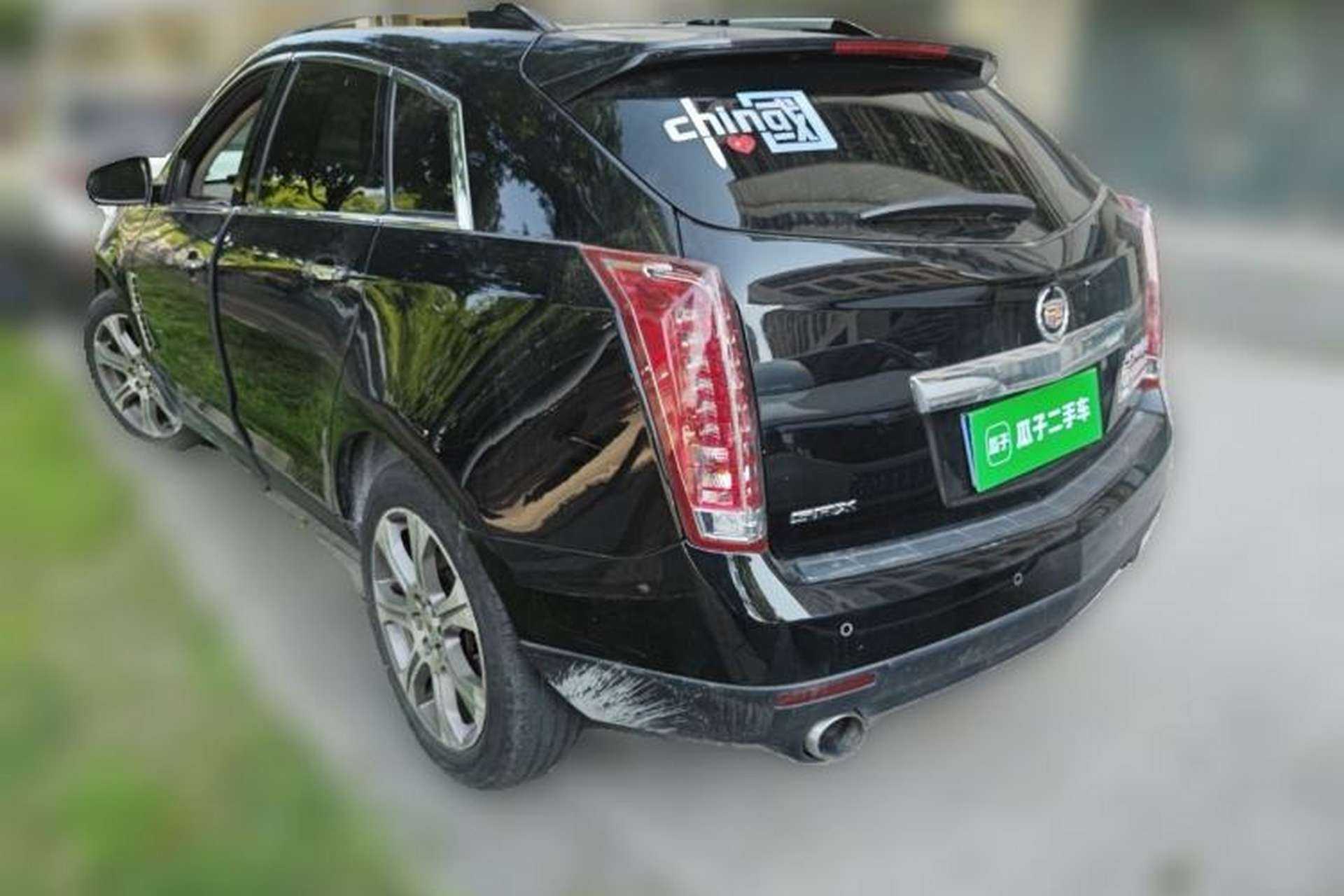 Used Cadillac SRX 2012 3.0L Leading Model Rear Left 45 Deg