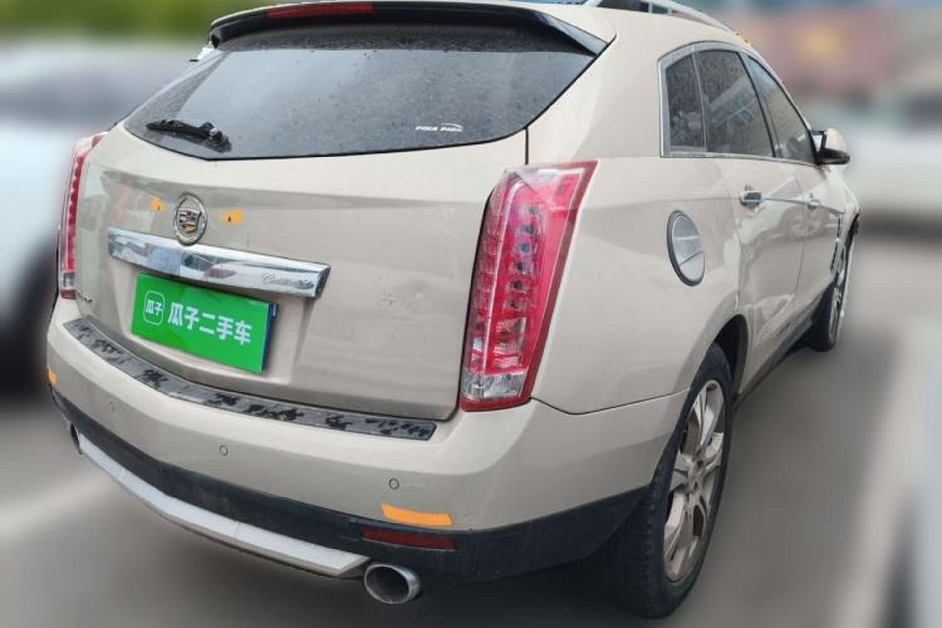 Used Cadillac SRX 2012 3.0L Leading Model Rear Right 45 Deg