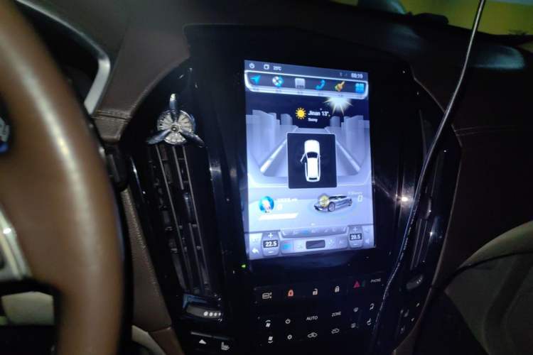 Used Cadillac SRX 2012 3.0L Elite Edition Audio And AC Panel
