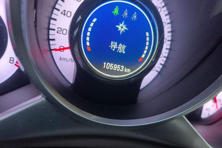 Used Cadillac SRX 2012 3.0L Leading Model Odometer Close Up