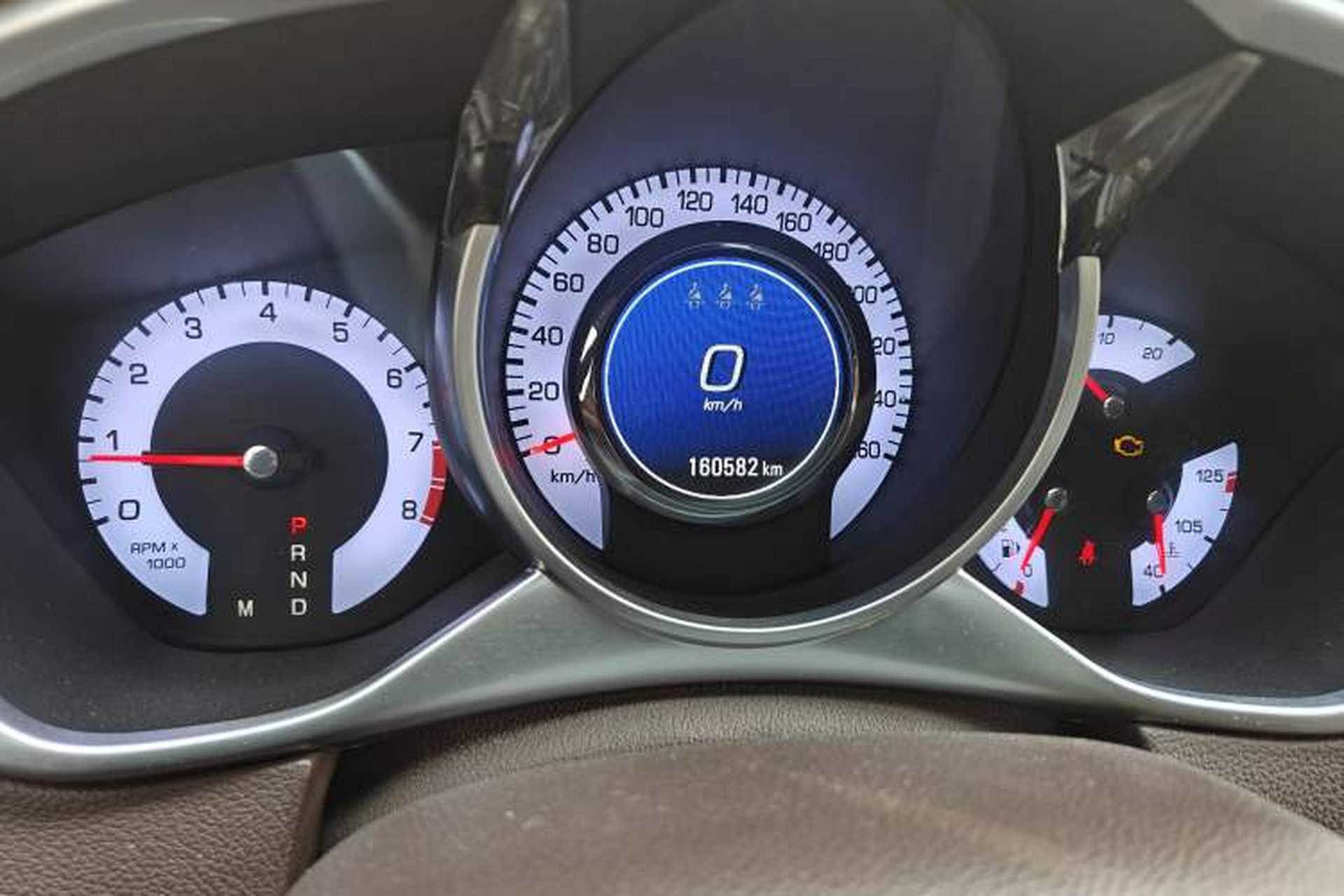 Used Cadillac SRX 2012 3.0L Flagship Version Odometer Close Up