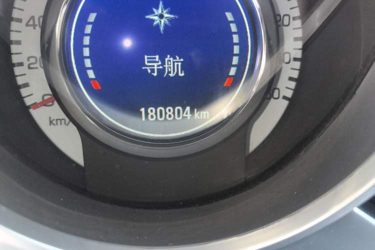Used Cadillac SRX 2012 3.0L Leading Model Odometer Close Up