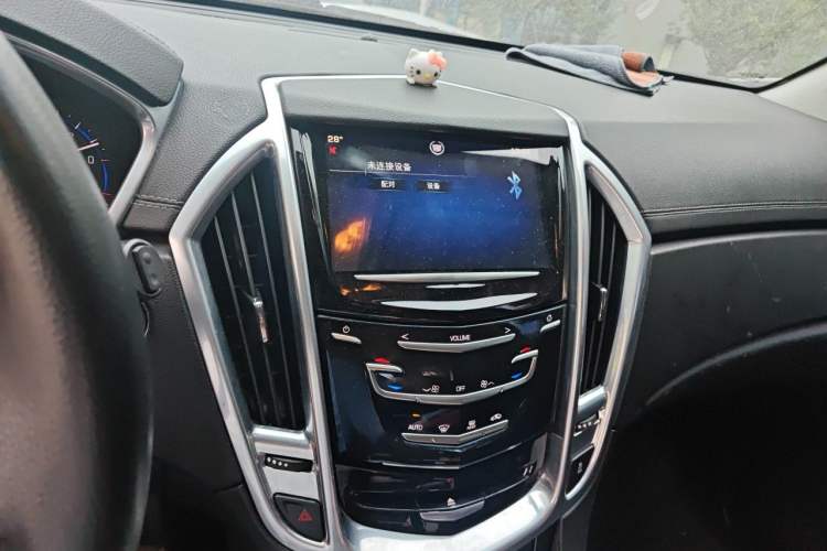 Used Cadillac SRX 2012 3.0L Comfort Model Audio And AC Panel