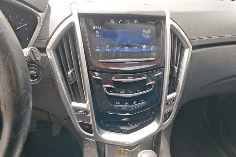 Used Cadillac SRX 2012 3.0L Comfort Model Audio And AC Panel