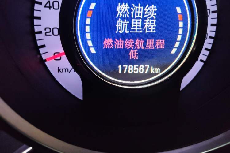 Used Cadillac SRX 2012 3.0L Leading Model Odometer Close Up