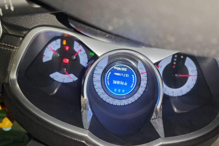 Used Cadillac SRX 2012 3.0L Flagship Version Odometer Close Up
