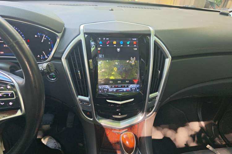 Used Cadillac SRX 2013 3.0L Luxury Model Audio And AC Panel
