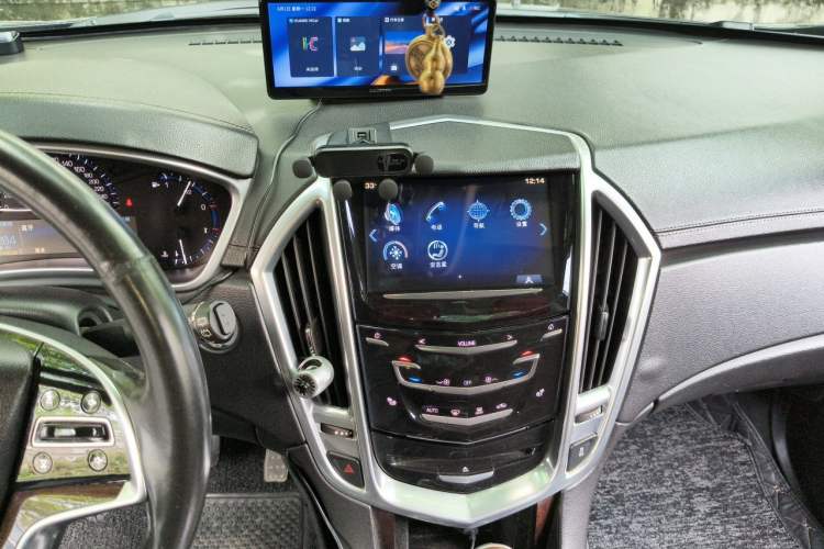 Used Cadillac SRX 2013 3.0L Elite Model Audio And AC Panel