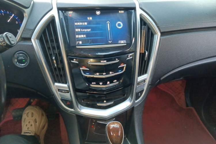 Used Cadillac SRX 2013 3.0L Elite Model Audio And AC Panel