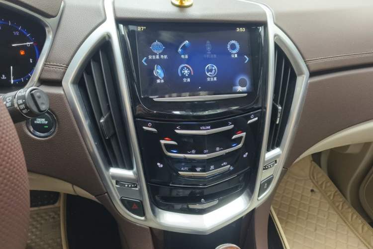 Used Cadillac SRX 2013 3.0L Leading Model Audio And AC Panel