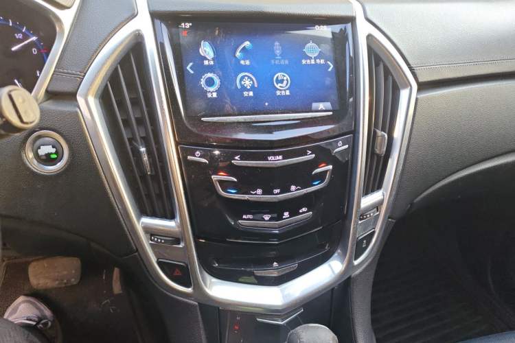 Used Cadillac SRX 2013 3.0L Comfort Model Audio And AC Panel