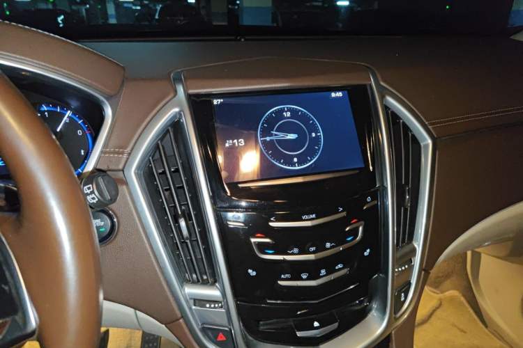 Used Cadillac SRX 2013 3.0L Luxury Model Audio And AC Panel