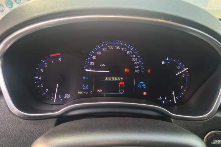 Used Cadillac SRX 2013 3.0L Elite Model Instrument Cluster