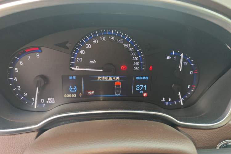 Used Cadillac SRX 2013 3.0L Elite Model Instrument Cluster