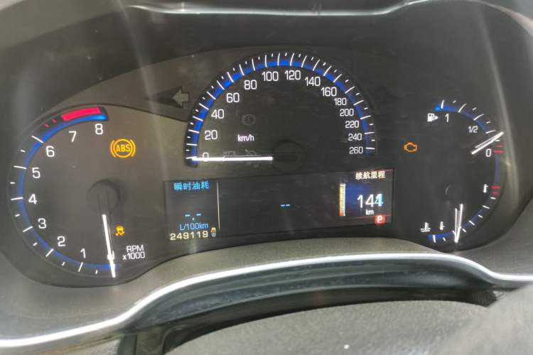 Used Cadillac SRX 2013 3.0L Elite Model Instrument Cluster