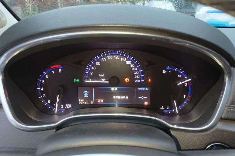 Used Cadillac SRX 2013 3.0L Elite Model Instrument Cluster