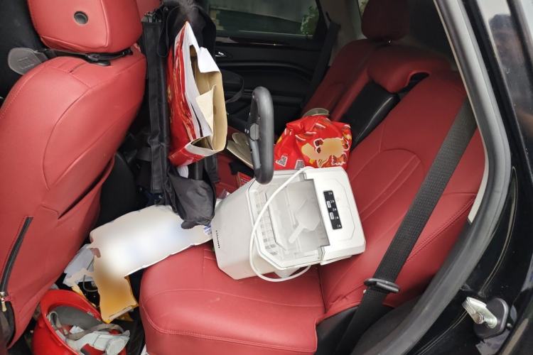 Used Cadillac SRX 2013 3.0L Elite Model Left Rear Seat