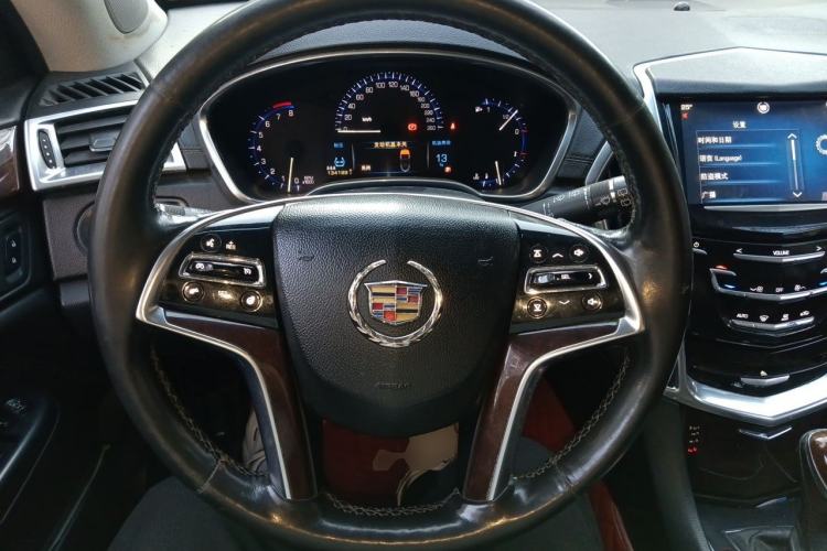 Used Cadillac SRX 2013 3.0L Elite Model Steering Wheel