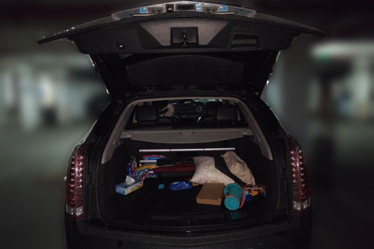 Used Cadillac SRX 2013 3.0L Elite Model Trunk