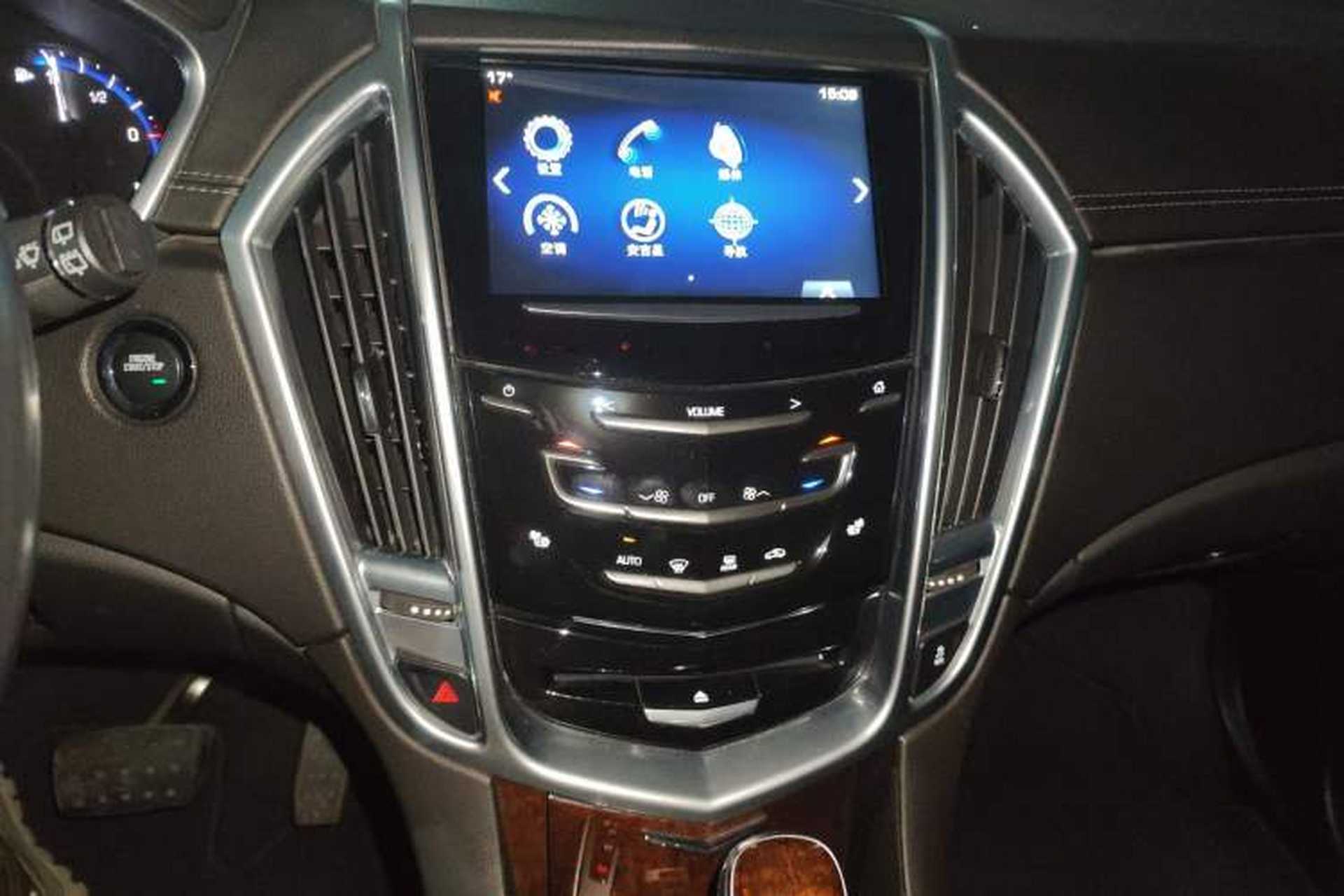 Used Cadillac SRX 2013 3.0L Elite Model Audio And AC Panel