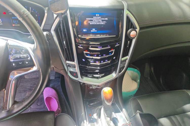 Used Cadillac SRX 2013 3.0L Elite Model Audio And AC Panel