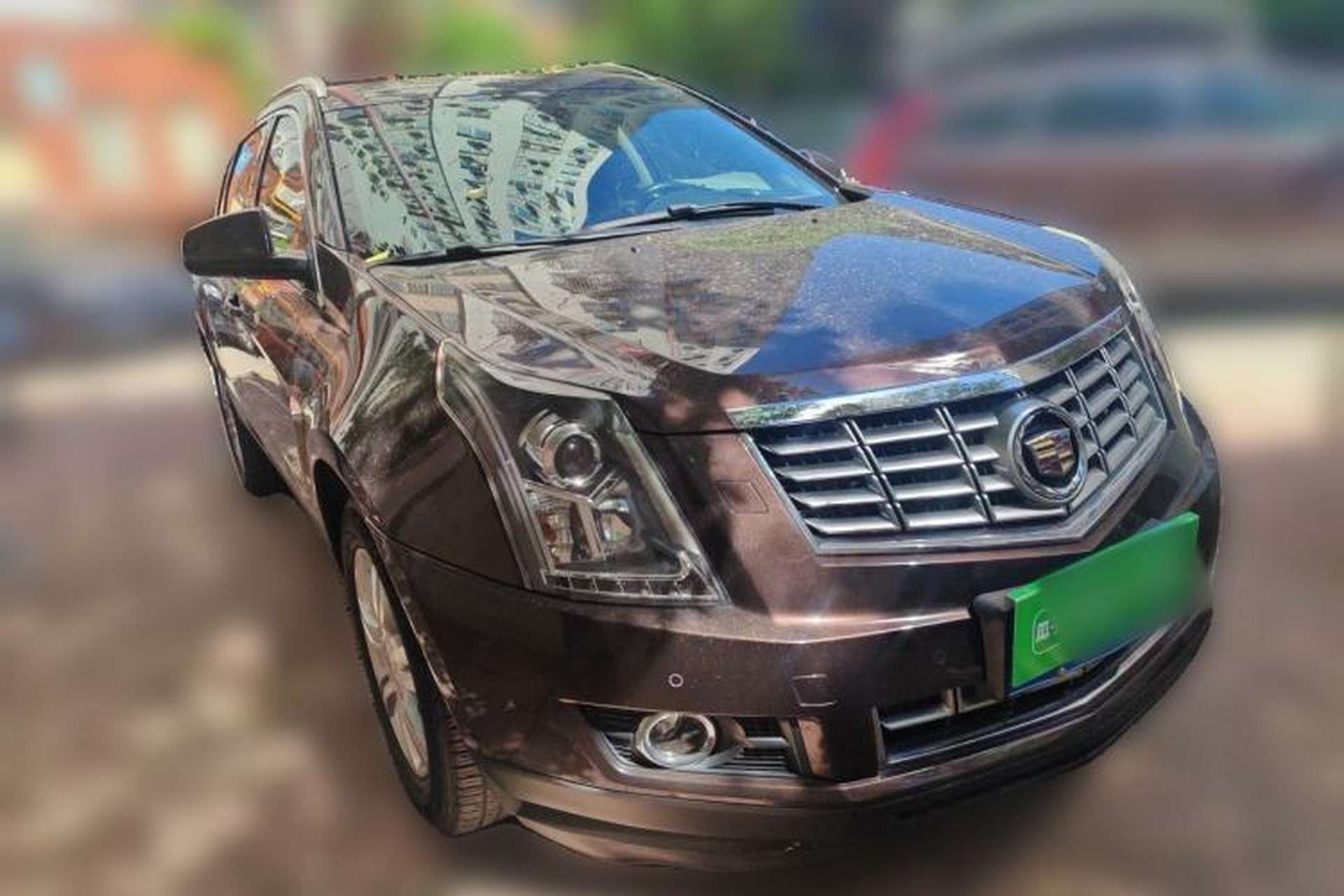 Used Cadillac SRX 2013 3.0L Elite Model Front Right 45 Deg