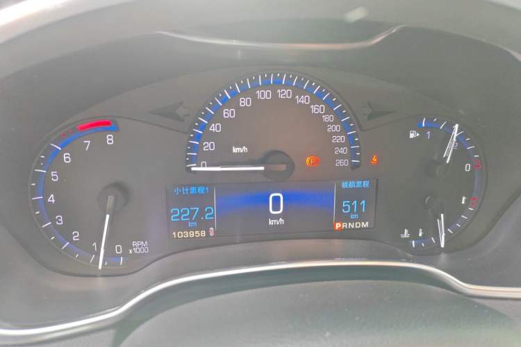Used Cadillac SRX 2013 3.0L Elite Model Instrument Cluster