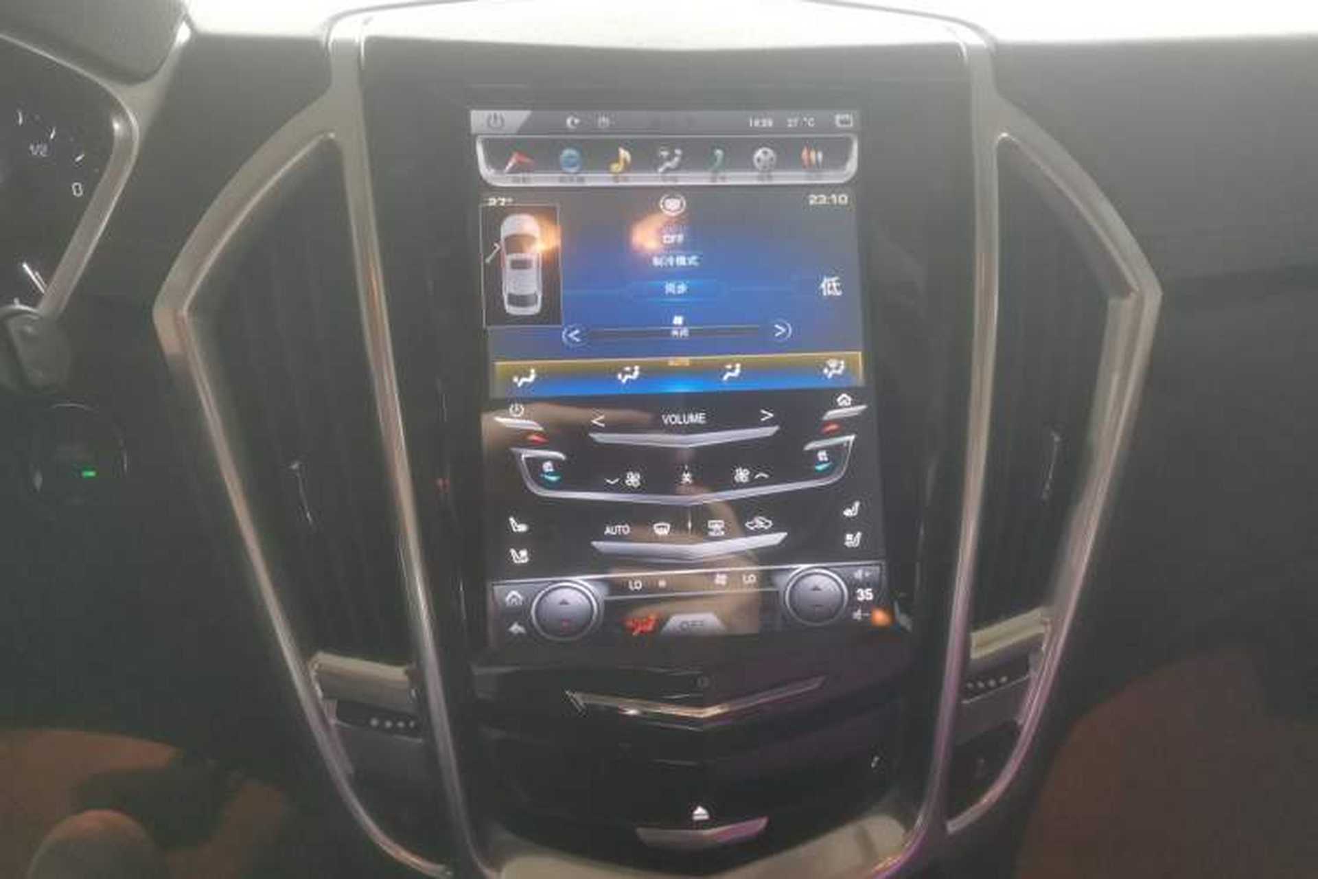 Used Cadillac SRX 2013 3.0L Luxury Model Audio And AC Panel