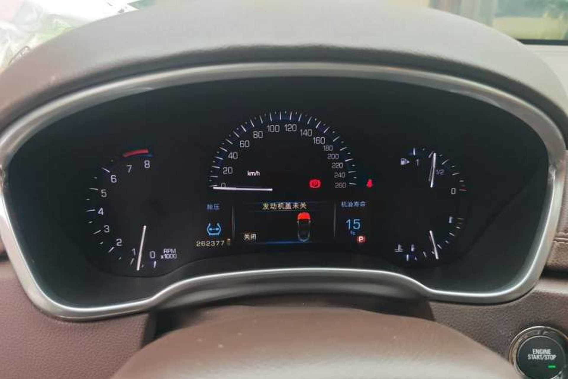 Used Cadillac SRX 2013 3.0L Elite Model Instrument Cluster