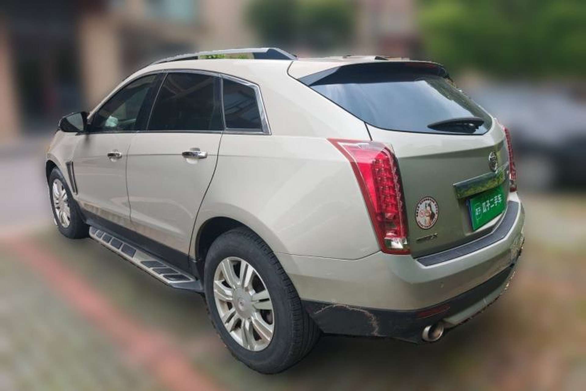 Used Cadillac SRX 2013 3.0L Elite Model Rear Left 45 Deg