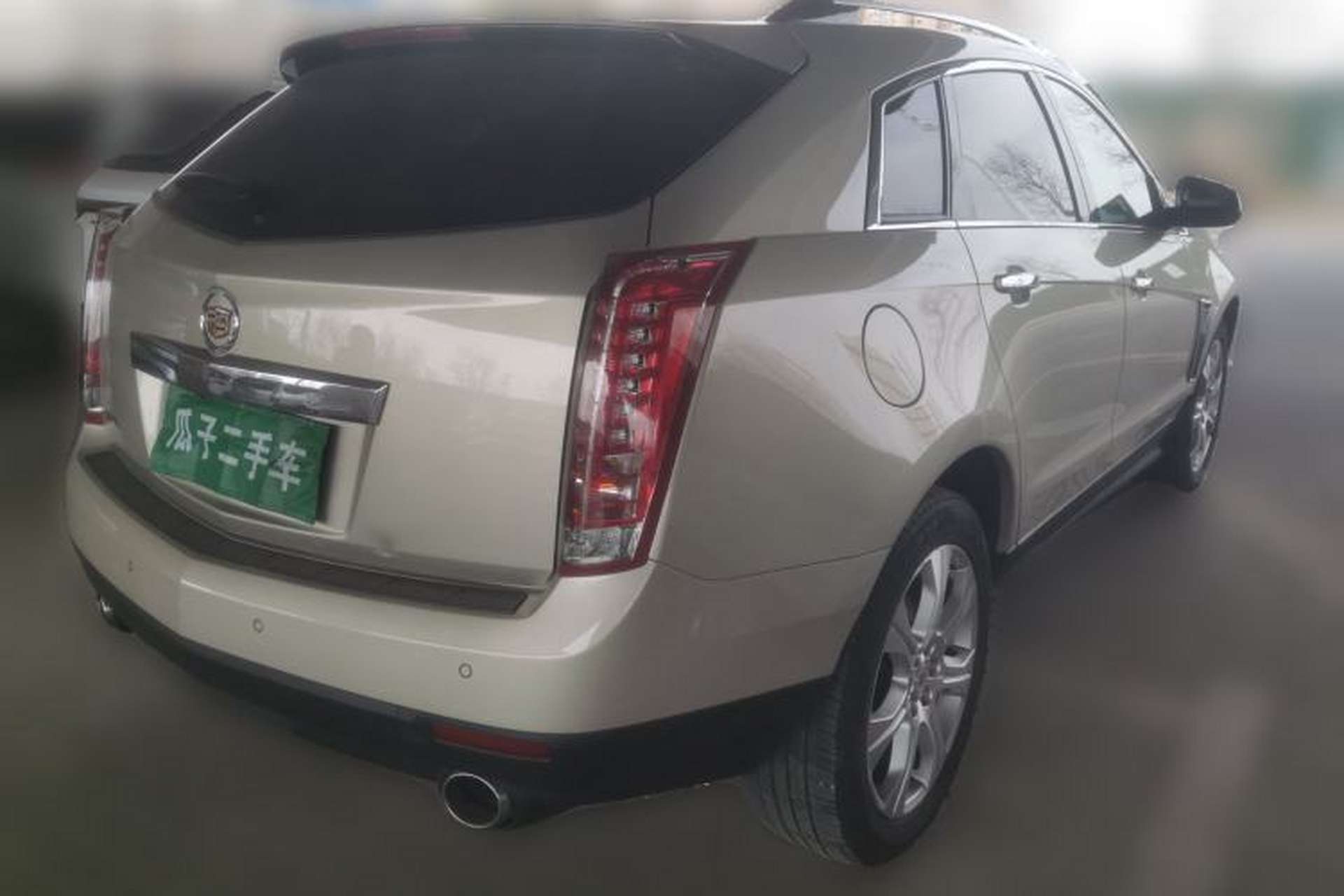 Used Cadillac SRX 2013 3.0L Luxury Model Rear Right 45 Deg